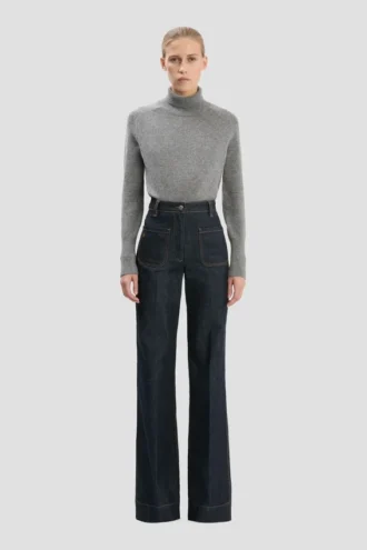 Alina stretchjeans i indigo-vask