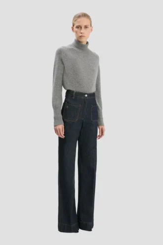 Alina stretchjeans i indigo-vask