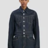 Denimjakke i lys vask
