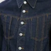 Denimjakke i lys vask