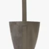 Dia-bucketbag i pebblegrått skinn