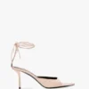 Eliza stilett-sandaler 75 i blekrosa skinn