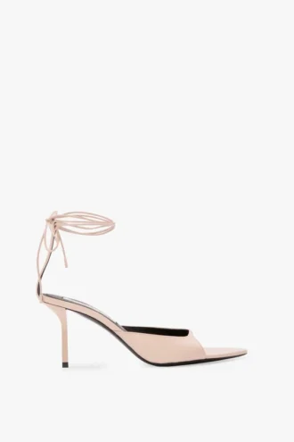 Eliza stilett-sandaler 75 i blekrosa skinn