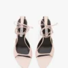 Eliza stilett-sandaler 75 i blekrosa skinn