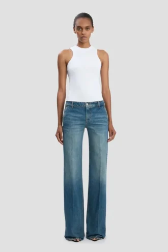 Gigi-jeans i mellomblå