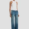 Gigi-jeans i mellomblå Gigi-jeans i mellomblå