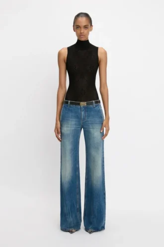 Gigi-Jeans i vintage indigo
