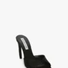 Harlow mule 100 i svart sateng