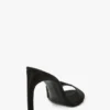 Harlow mule 100 i svart sateng