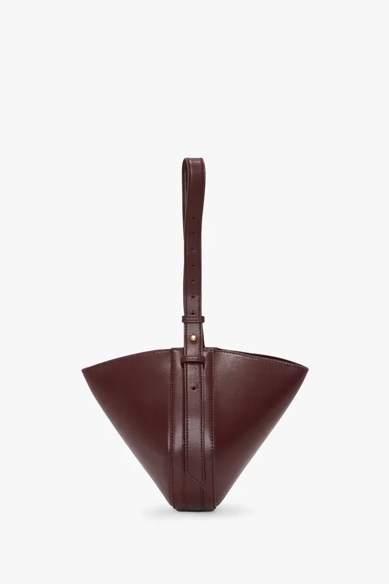 Portofino dia clutch i burgunderfarget skinn Portofino dia clutch i burgunderfarget skinn