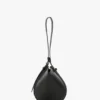 Portofino Dia Clutch i svart skinn