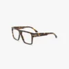 Skulpturert flat toppramme i havana