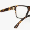 Skulpturert flat toppramme i havana