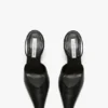 Sloane Halter Back 45 i svart skinn