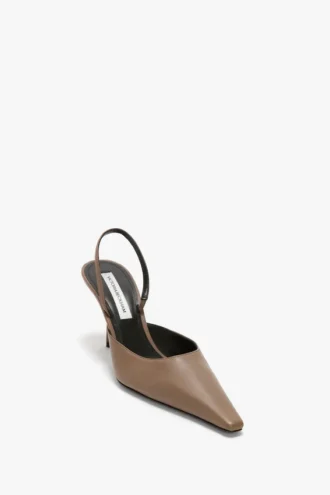 Sloane Halter Back 75 i duegrått skinn