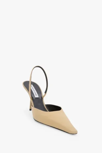 Sloane halterback 75 i sandfarget bomull