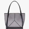 The Victoria stor totebag i marineblått mesh