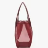 The Victoria tote bag large i burgunder mesh The Victoria tote bag large i burgunder mesh