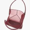 The Victoria tote bag large i burgunder mesh The Victoria tote bag large i burgunder mesh