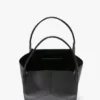 The Victoria tote bag large i svart skinn The Victoria tote bag large i svart skinn