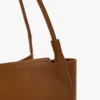 The Victoria tote bag large i tan skinn
