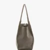 The Victoria totebag stor i grå suede