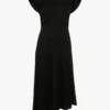 Twist Shoulder Dress i svart