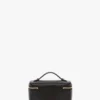 Vanity crossbody i svart skinn Vanity crossbody i svart skinn
