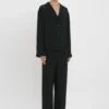 VB Monogram pyjamasett i svart