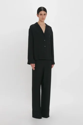 VB Monogram pyjamasett i svart