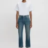Victoria-jeans i mellomblå