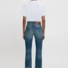 Victoria-jeans i mellomblå